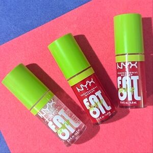 NYX Fat Oil Lip Drip set
